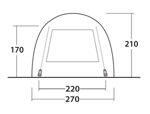 Outwell Arizona 3 kampangne
